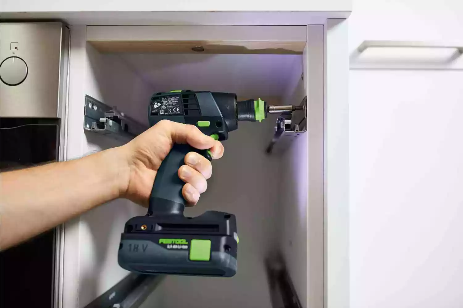 Festool TXS 18 C 3,0-Plus 18V Li-Ion accu schroefboormachine set (2x 3,0Ah) in systainer - 40Nm-image