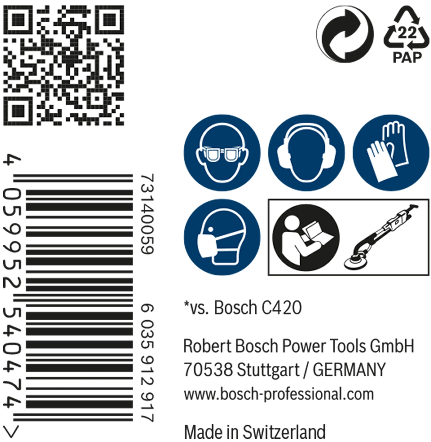 Bosch EXPERT 2608900709 - EXPERT Abrasif M480 Best for Wood and Paint, diamètre 225 mm, grain 120, 25x-image