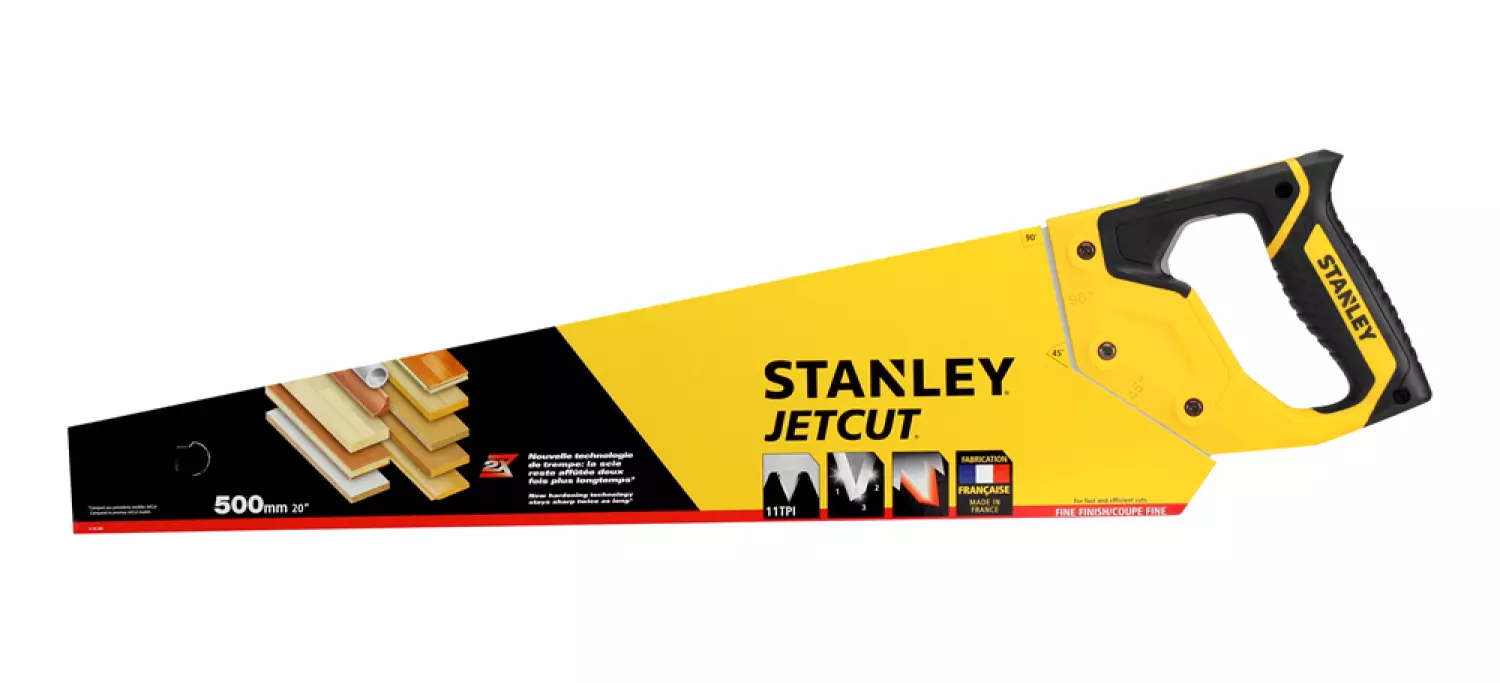 Stanley 2-15-599 JetCut Handzaag HP Fine - 500 mm / 11TPI-image