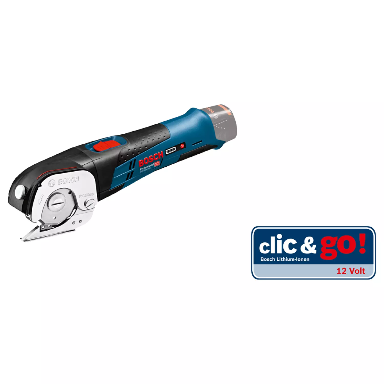 Bosch GUS 12V-300 12V Li-Ion accu schaar body in L-Boxx-image