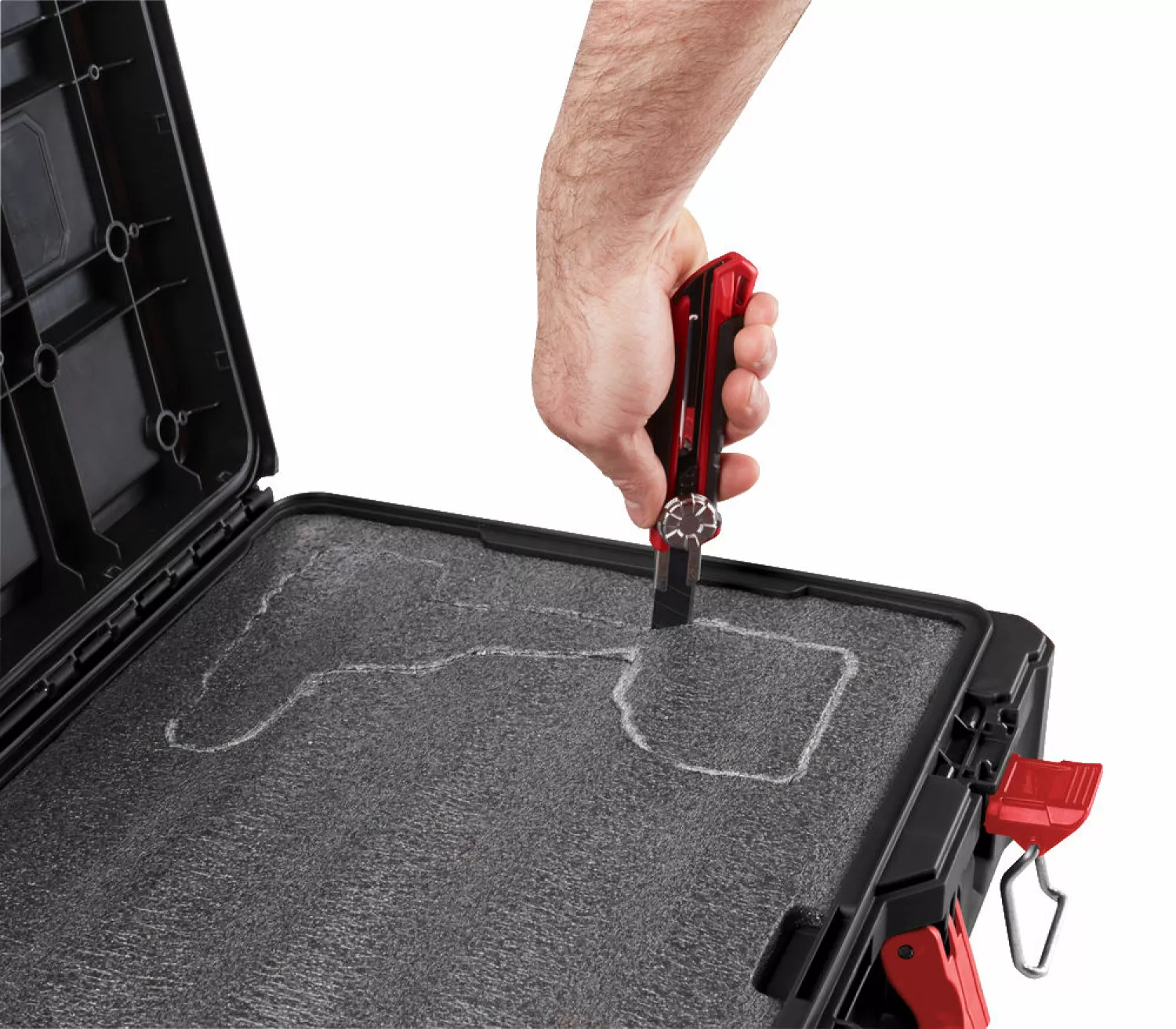 Milwaukee 4932479157 - Insert en mousse pour Tiroir PACKOUT-image