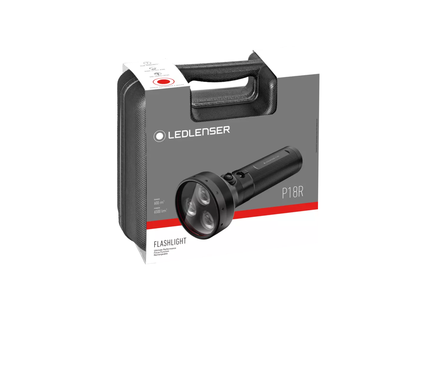 Ledlenser P18R LED zaklamp - IP68 - 6500Lm - Oplaadbaar-image