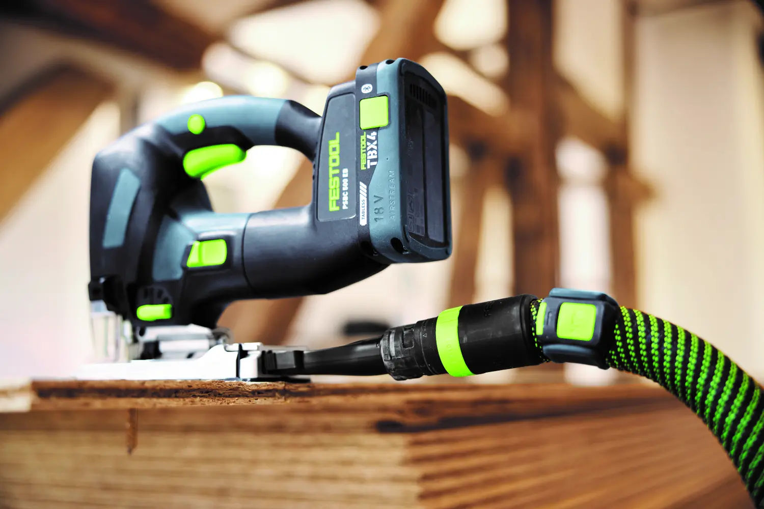 Festool 576972 PSBC 500 EB-Basic Li-ion accu decoupeerzaag in systainer
