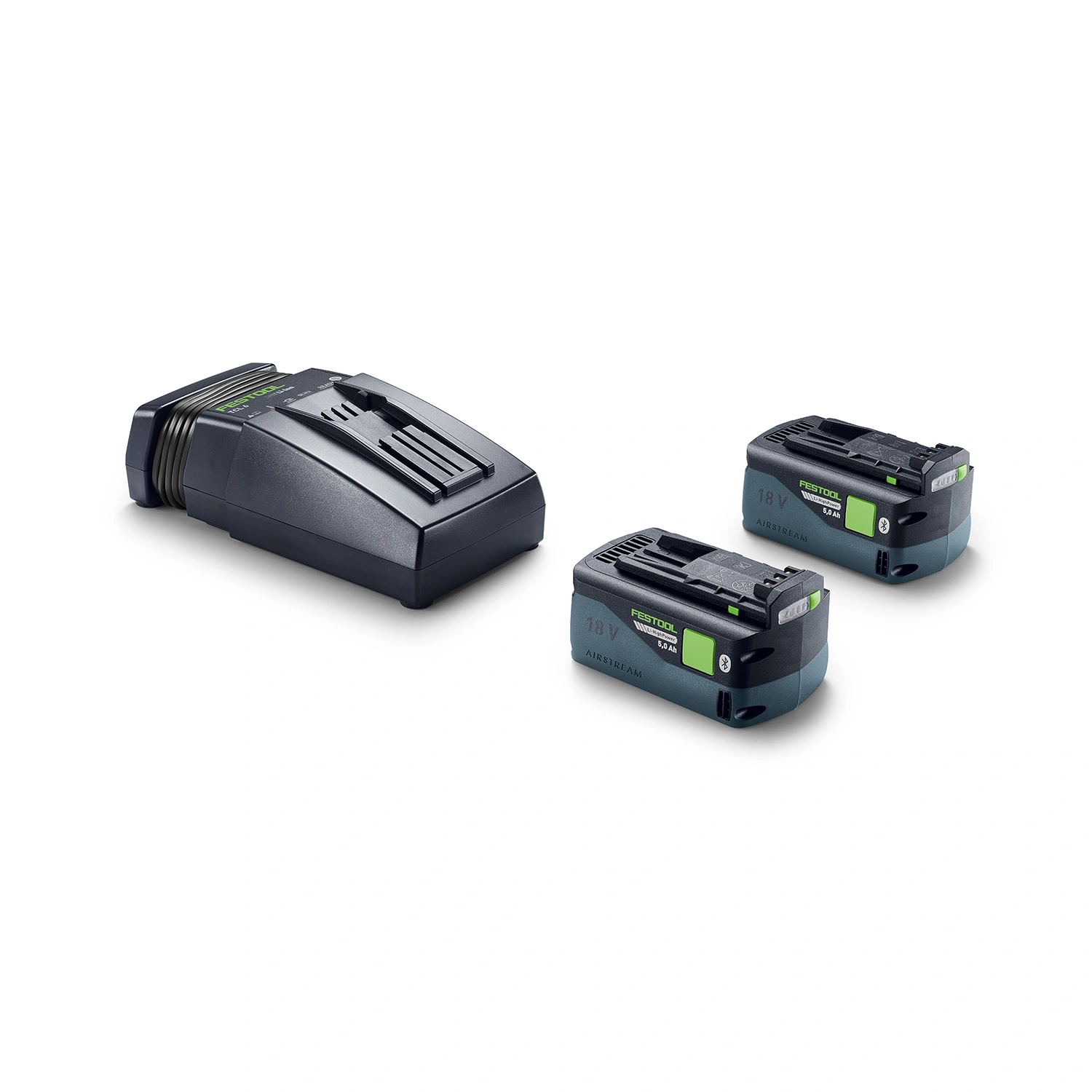 Festool 578736 Kit de démarrage 18 V 2xHP5,0/TCL6 (2x 5,0 Ah)