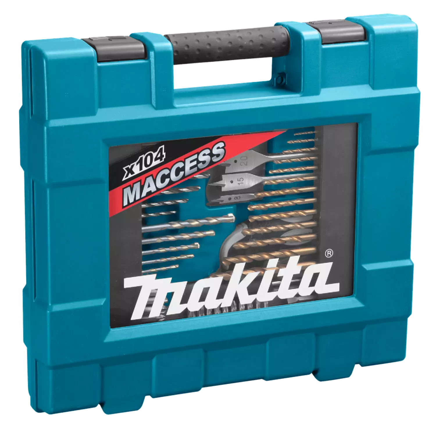 Makita D-31778 104 delige accessoire, bit & boren set in koffer-image