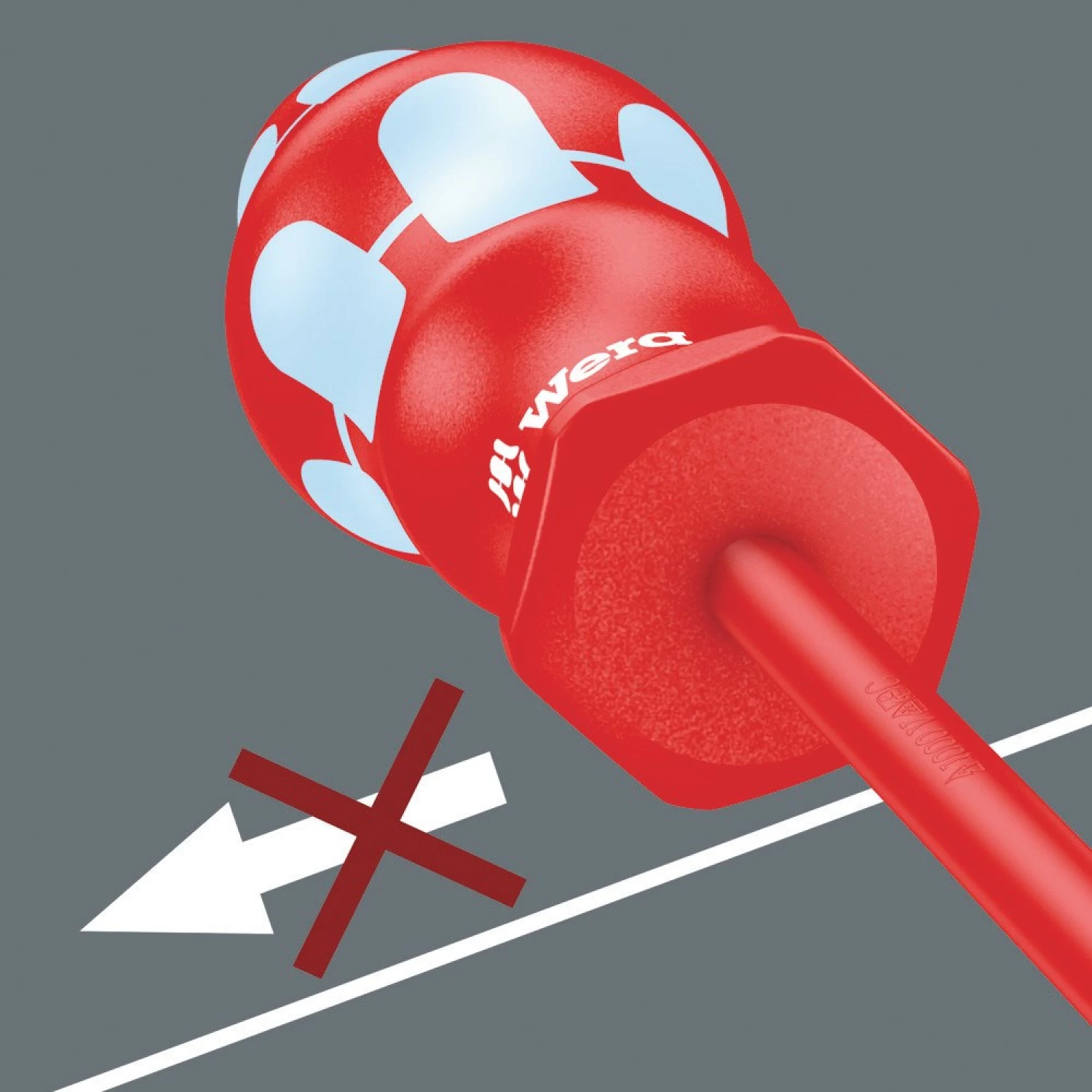 Wera 05022767001 7-delige 3167 i/7 TORX® VDE Schroevendraaierset RVS in rack-image