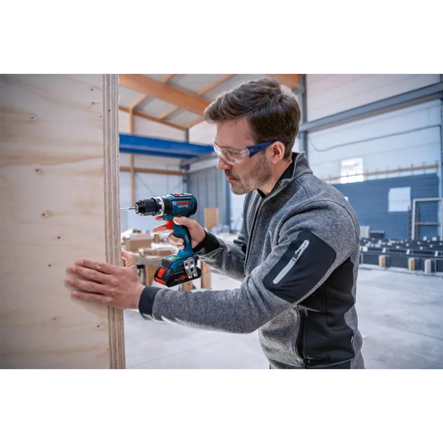 Bosch GSB 18V-90 C Perceuse à percussion sans fil-image