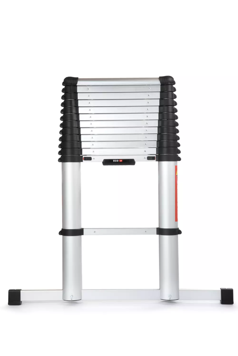 Telesteps 20138-601 Eco Line Échelle télescopique - 3,8 m - avec barre stabilisatrice-image