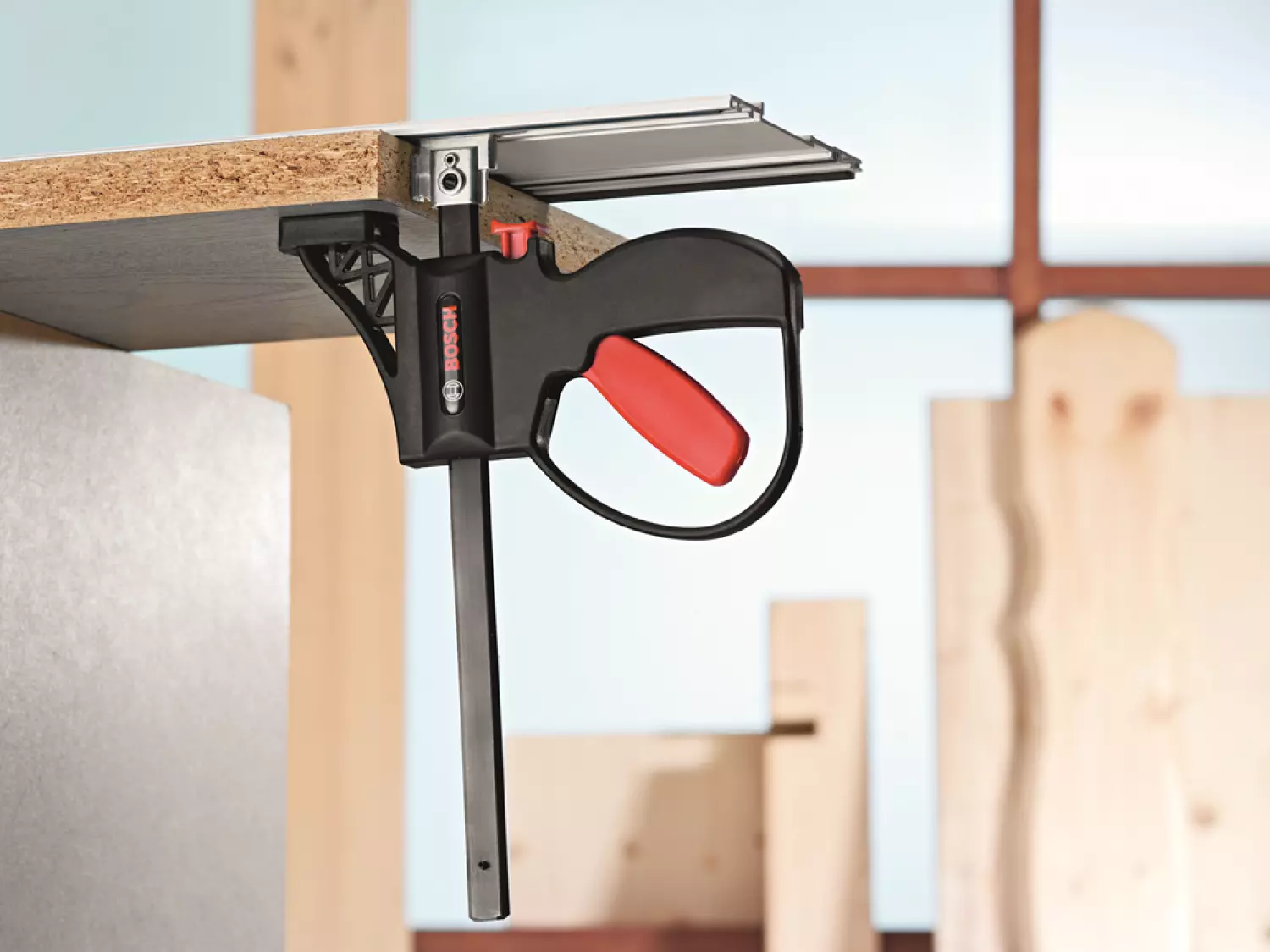 Bosch 1600A001F8 FSN KZW Geleiderails klemmen-image