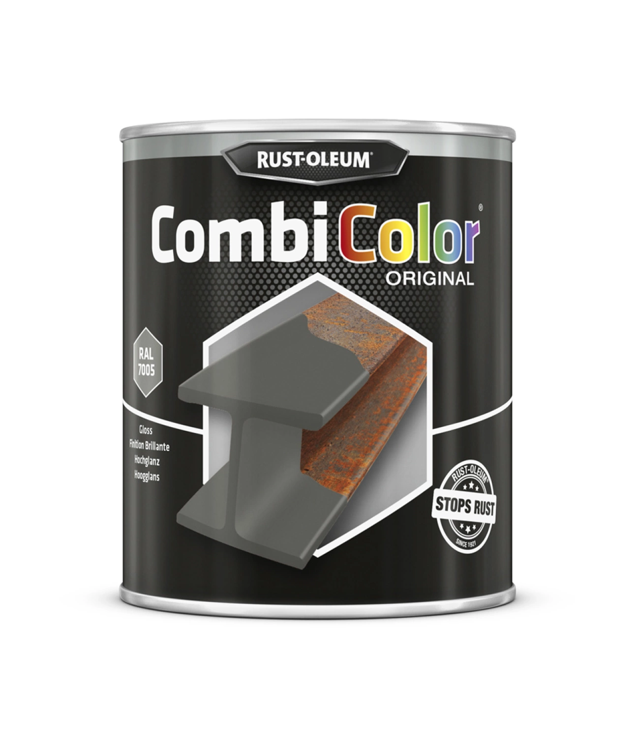 Rust-Oleum Combicolor Hoogglans - RAL 7005 muisgrijs - 2,5L-image