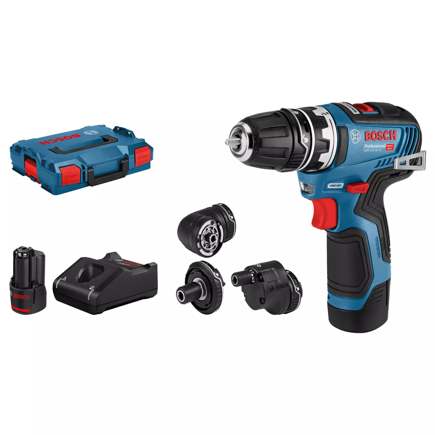 Bosch GSR 12V-35 FC 12V LI-ion Battery Vis Drill Set (2x3,0h) dans L-Boxx-image