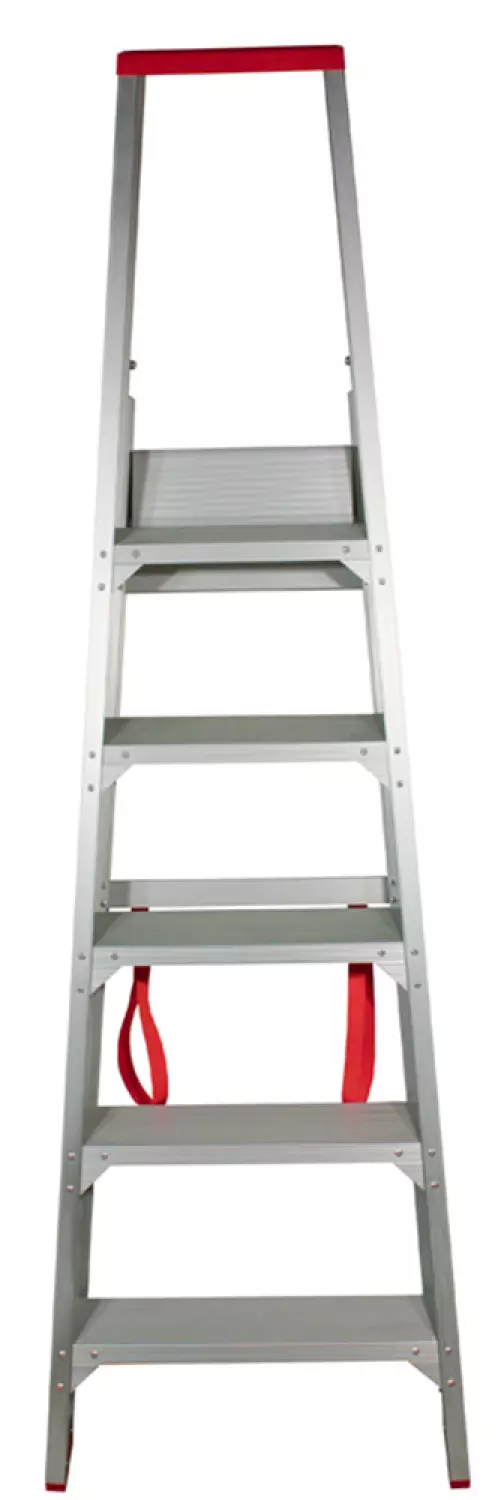 Little Jumbo 4741000105 SuperPRO Trap - Enkel - Aluminium - 5 treden - max. werkhoogte 3.20 m.-image