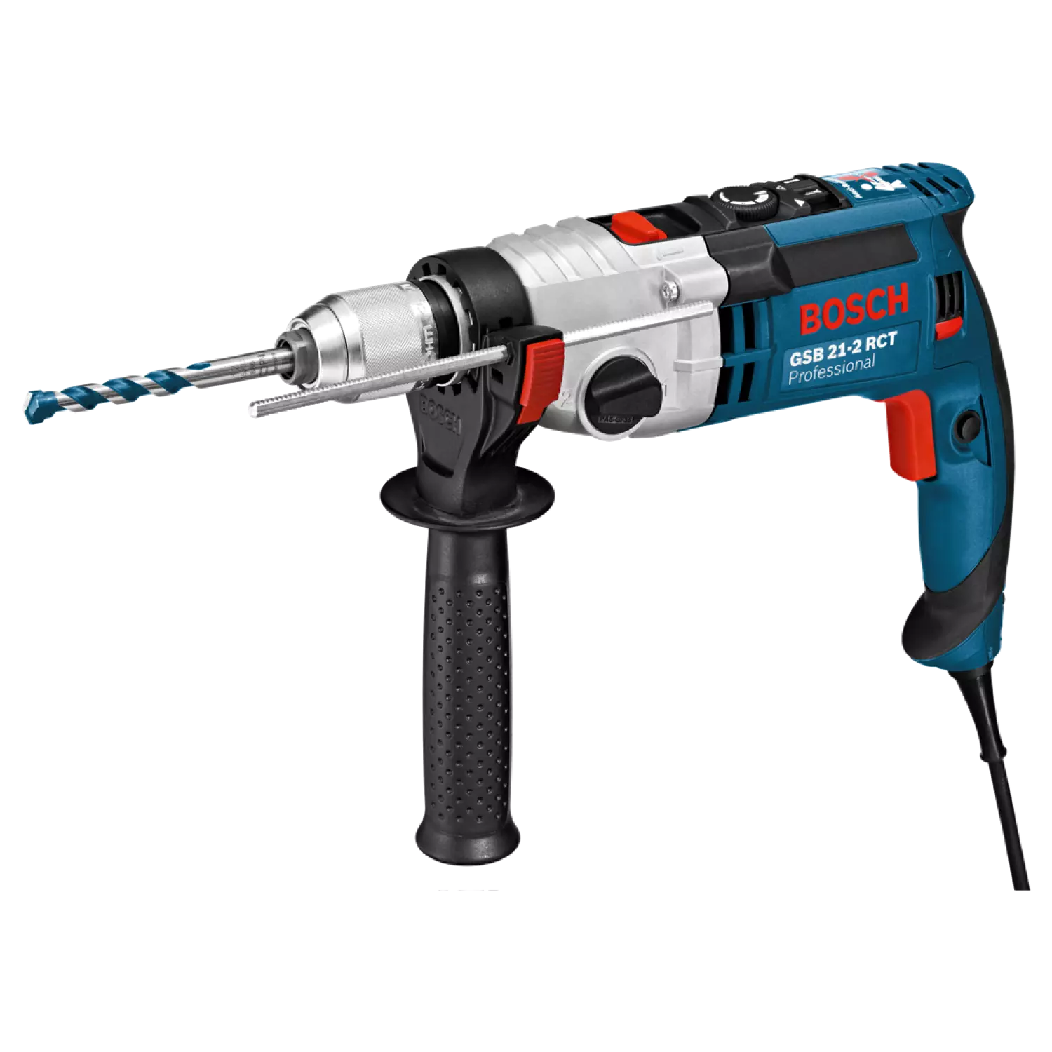 Bosch 060119C700 - Perceuse à percussion GSB 21-2 RCT-image