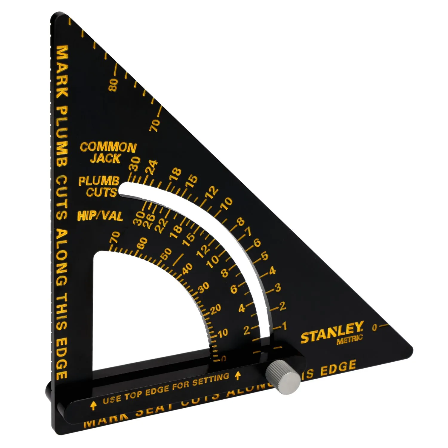 Stanley STHT46056-0 Meetdriehoek - 18cm - Verstelbaar