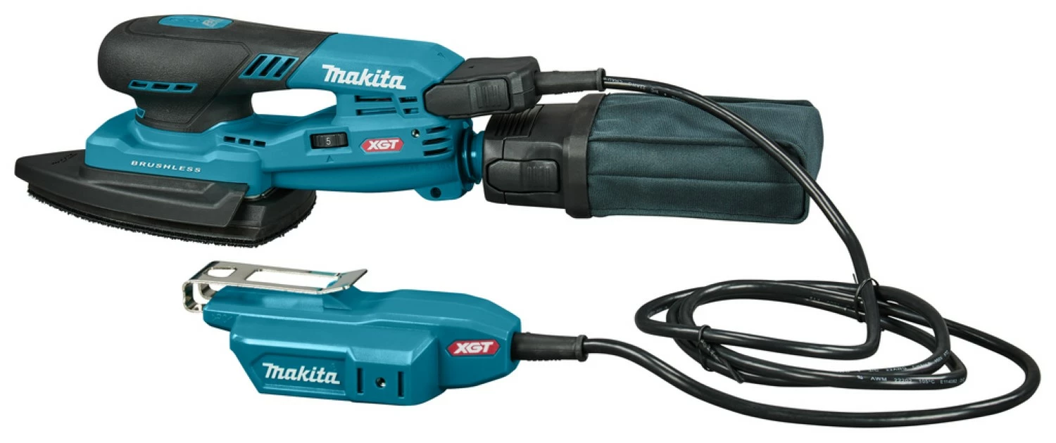 Makita BO006CGZJNL XGT 40V Li-ion accu Handpalm deltaschuurmachine in Mbox - 100x150mm-image