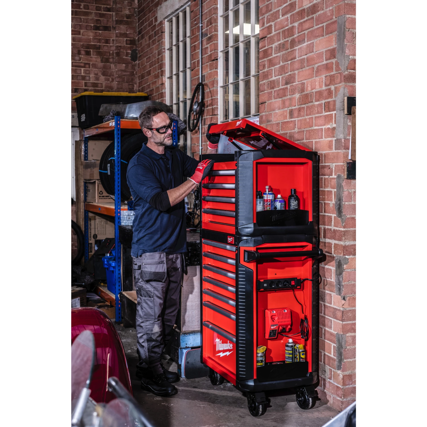 Milwaukee 4932478850 Stalen opbergkast met 4 lades - 30˝ / 78 cm-image