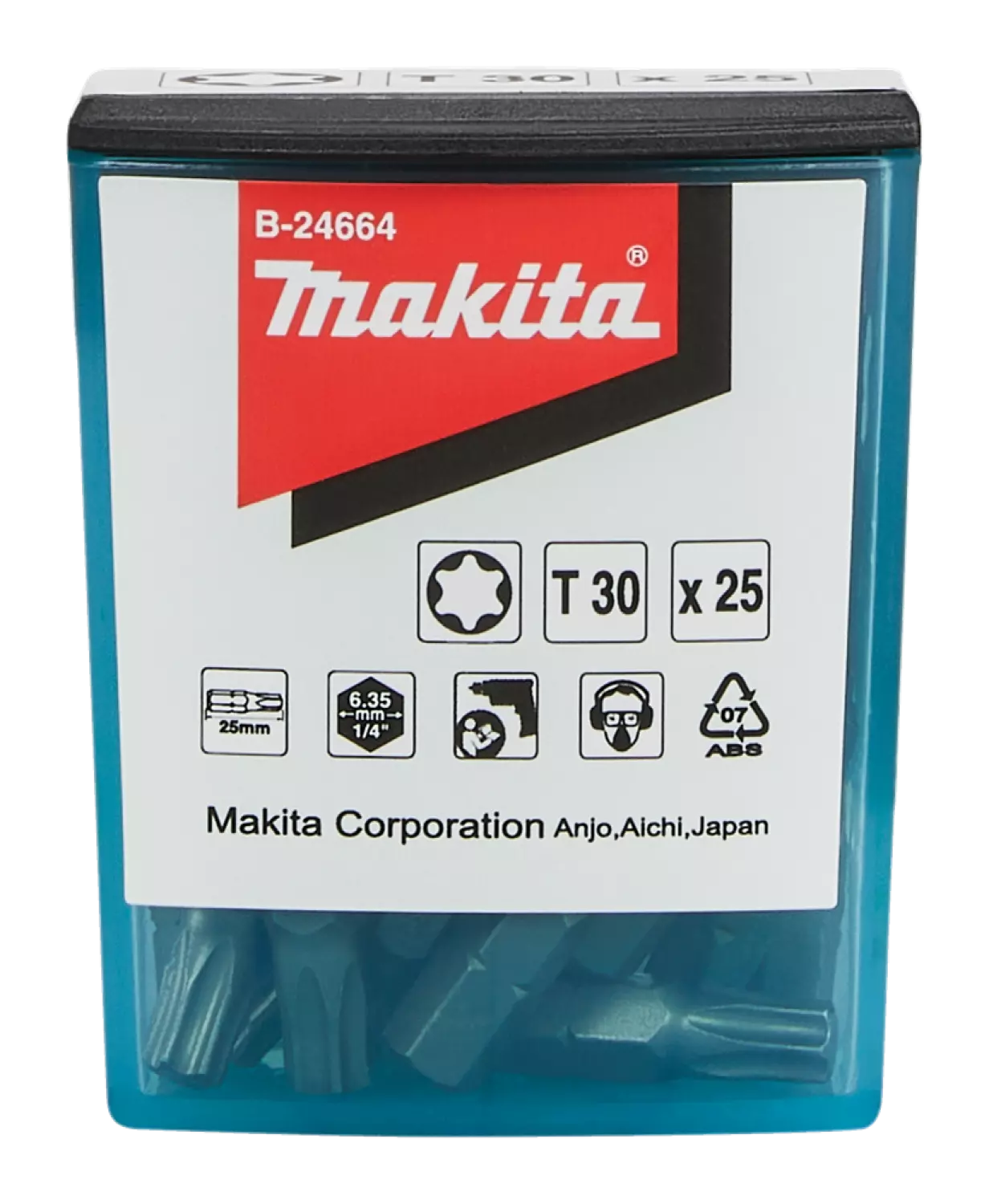 Makita B-24664 Schroefbit - T30x25mm (25st)-image