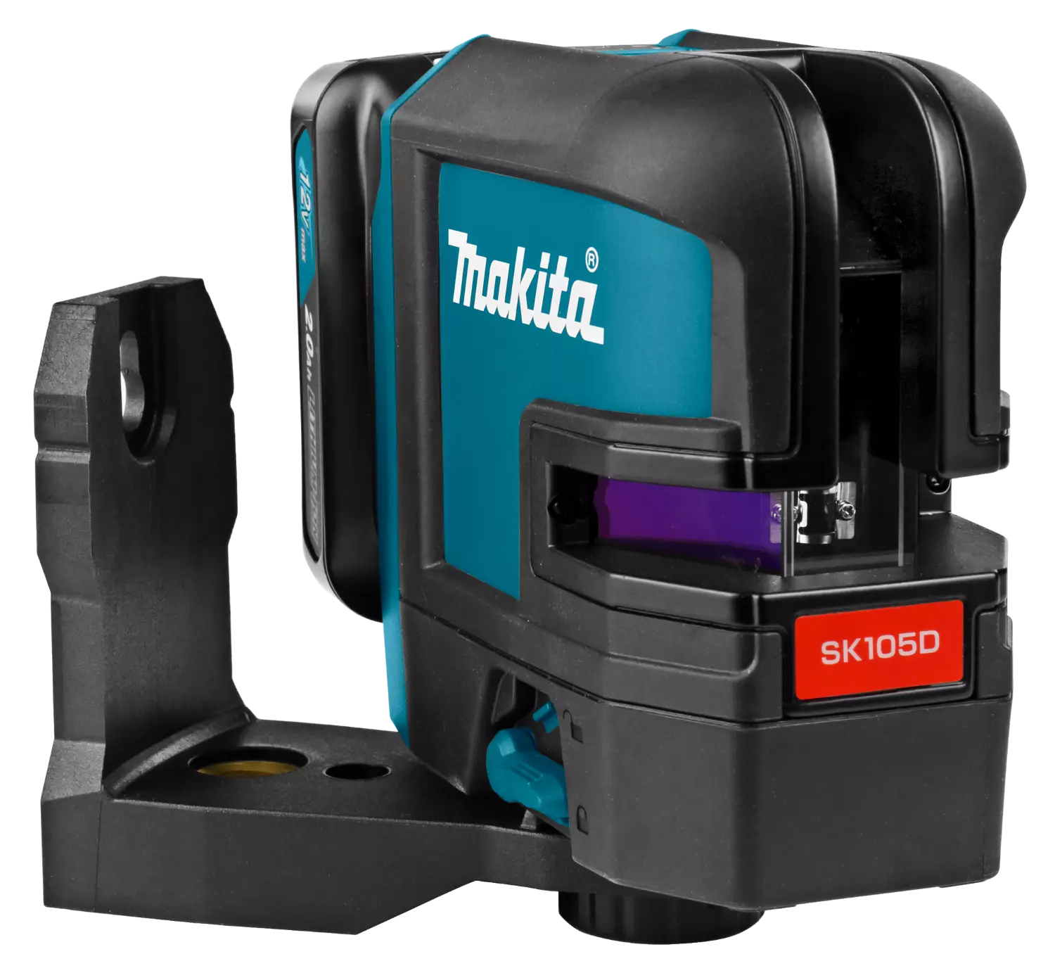 Makita SK105DZ 10,8V Li-Ion accu kruislijnlaser body in tas - zelfnivellerend - rood - 25m-image