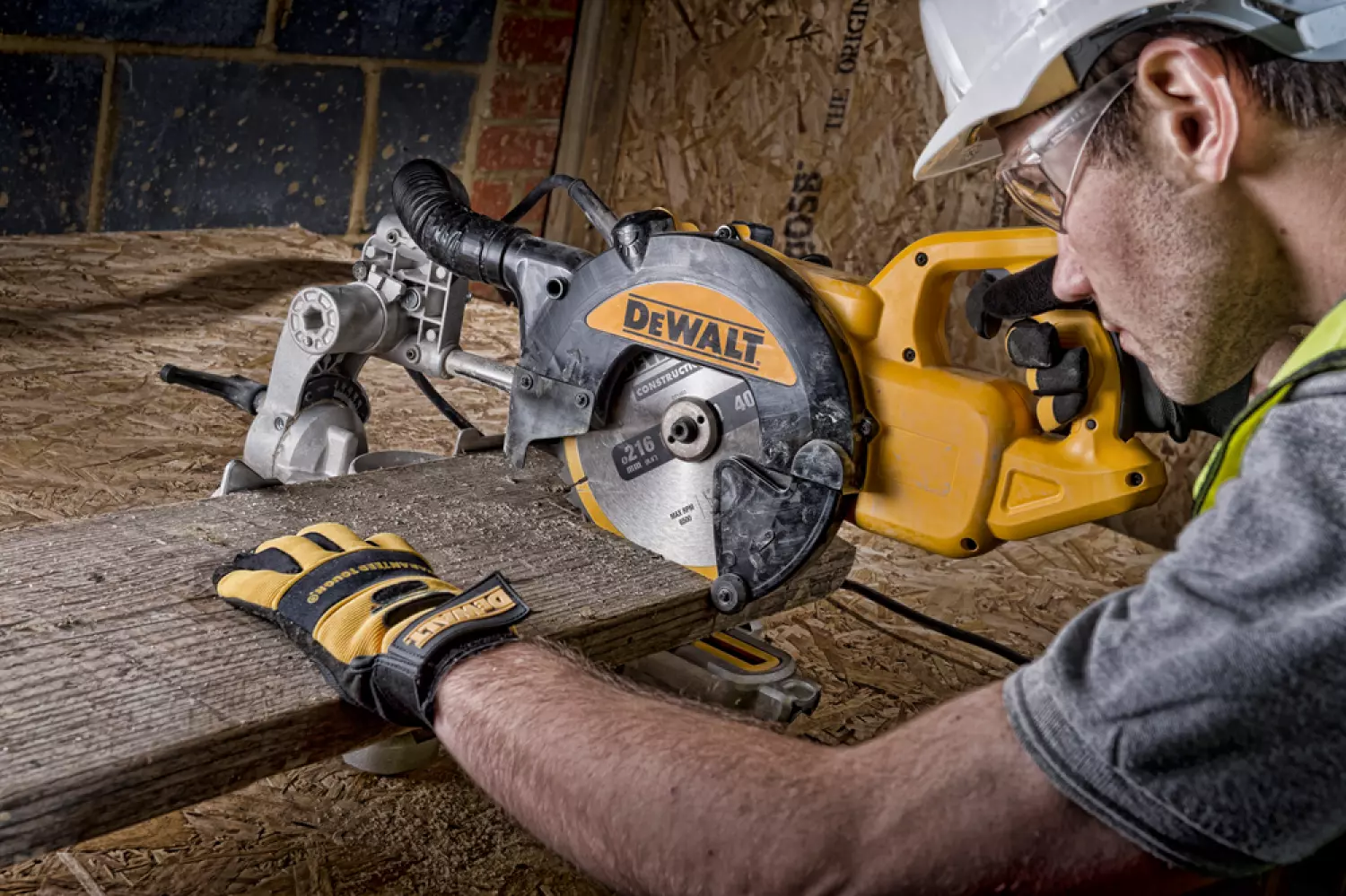 DeWALT DT1953 Construction Cirkelzaagblad - 216 x 30 x 40T - Hout (Met nagels)-image