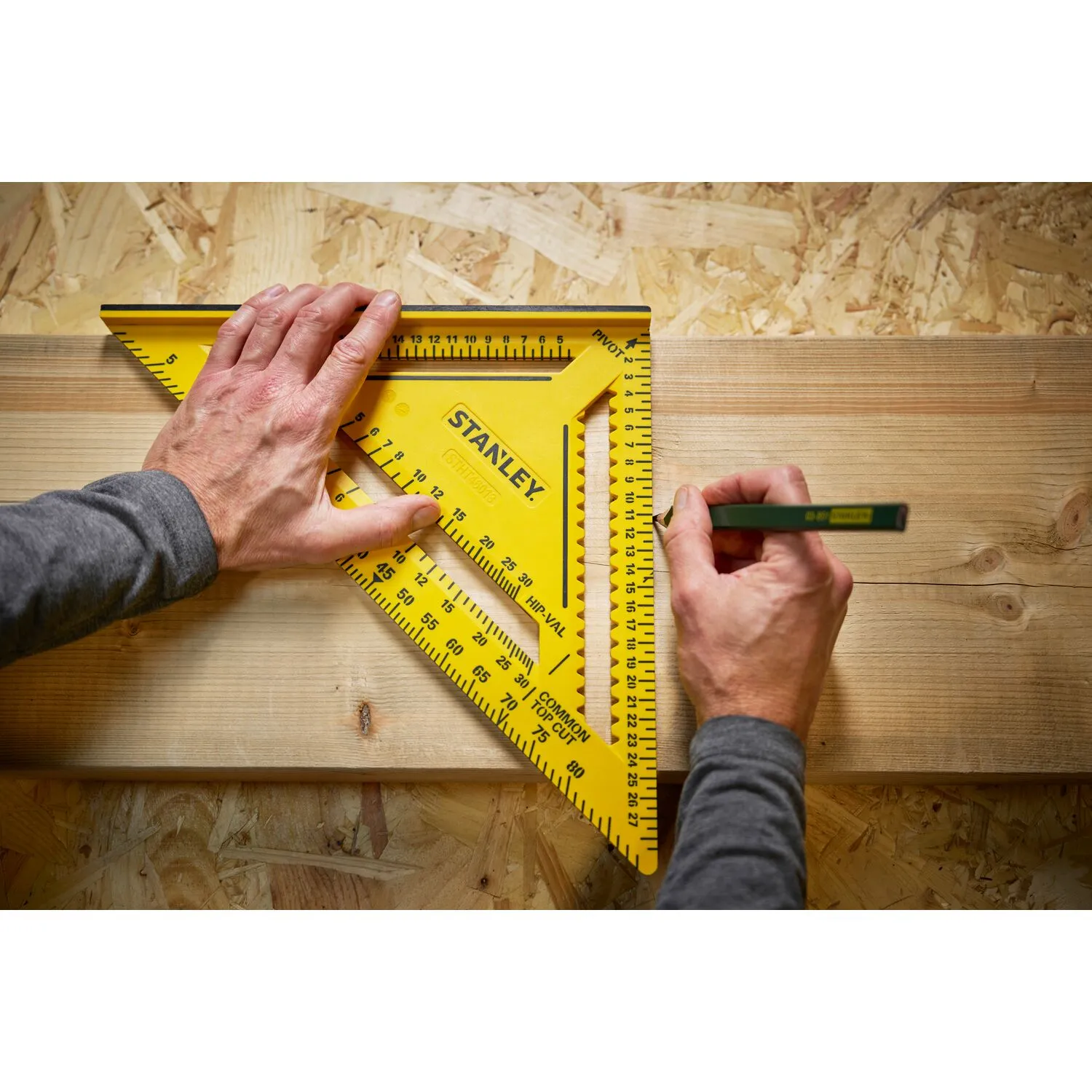 Stanley STHT46013-0 Meetdriehoek - ABS - 30cm