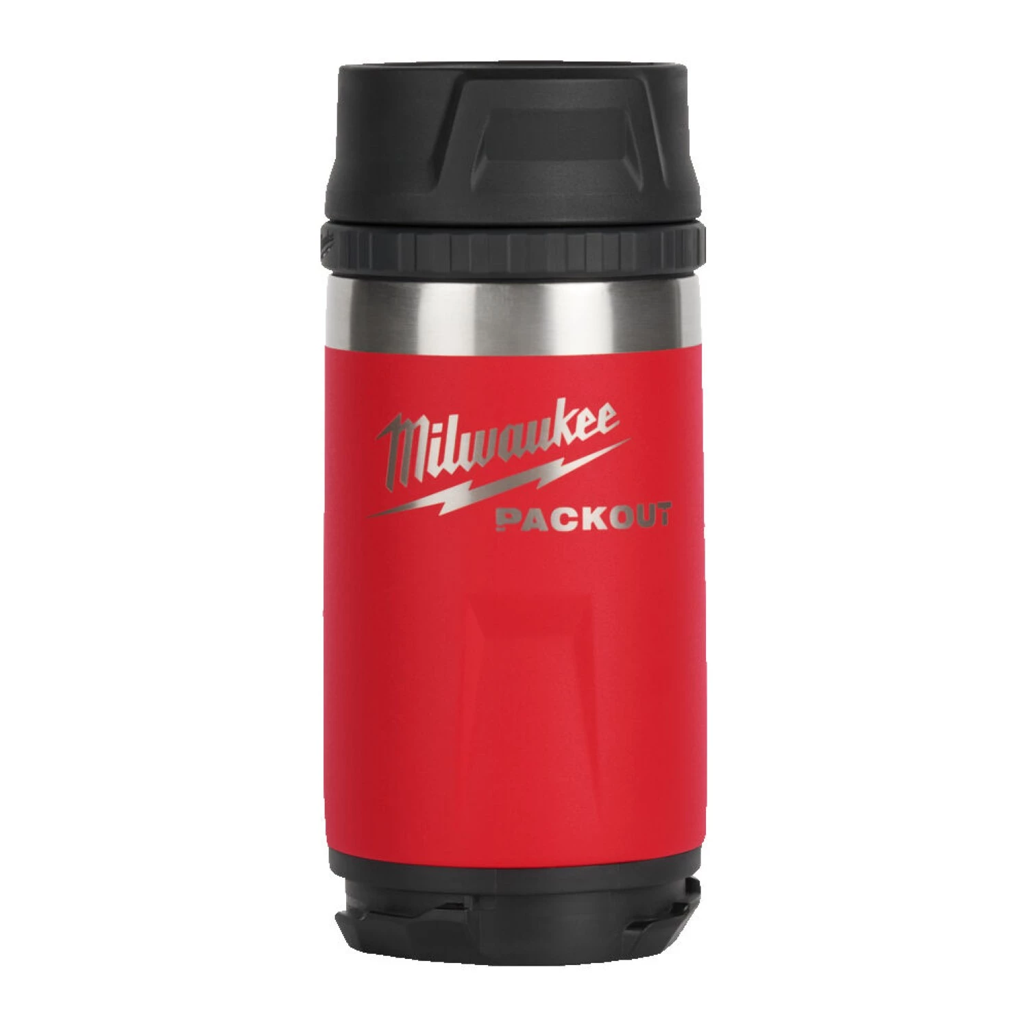 Milwaukee 4932498977 PACKOUT™ Thermosfles - 355 ml - drinkdop - rood-image