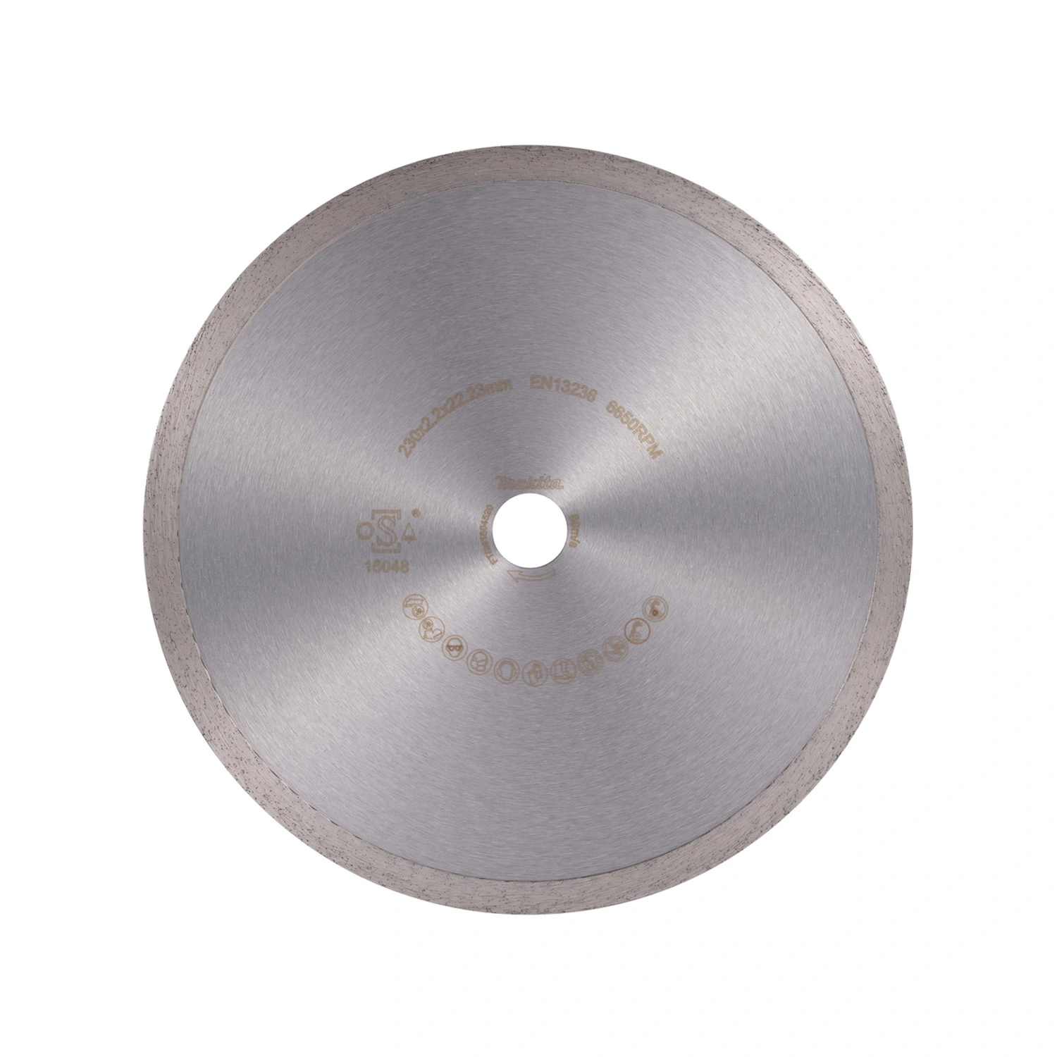 Makita D-80254 Diamak Disque diamanté pour matériaux durs - 230 x 22,23 x 2,2 mm