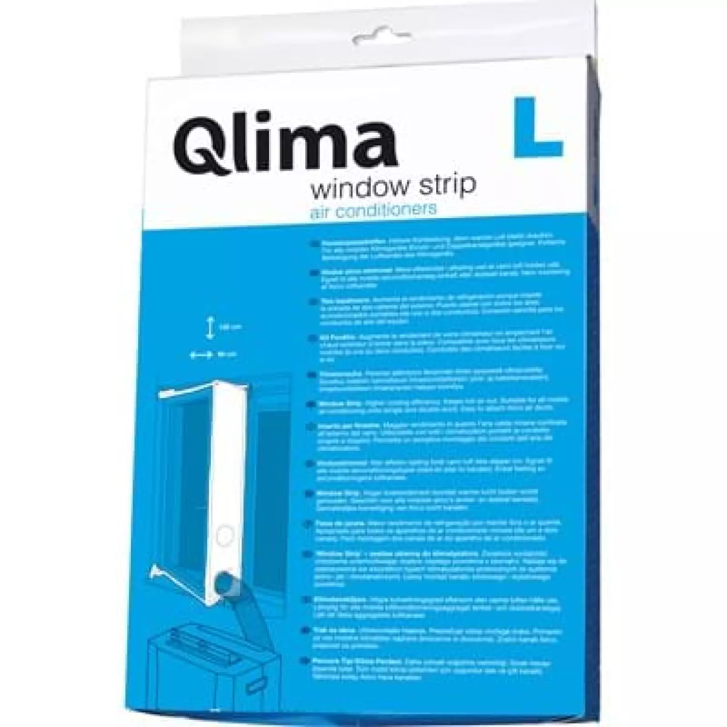 Qlima - Kit adapteur fenêtre L WKVL 01-image