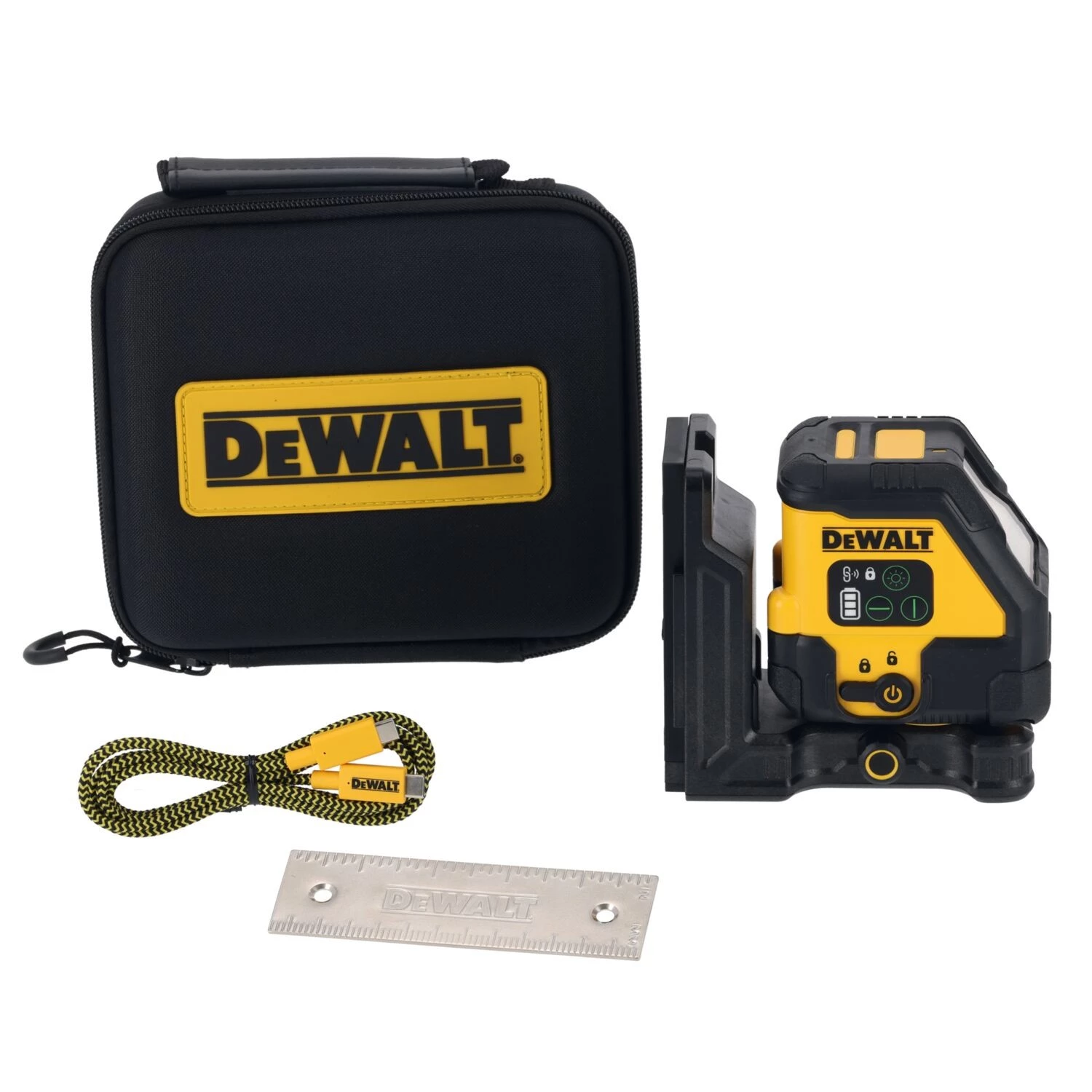 DeWALT DCLE14201GB Laser croisé dans un sac - vert - 2 lignes - 45 m - IP54-image