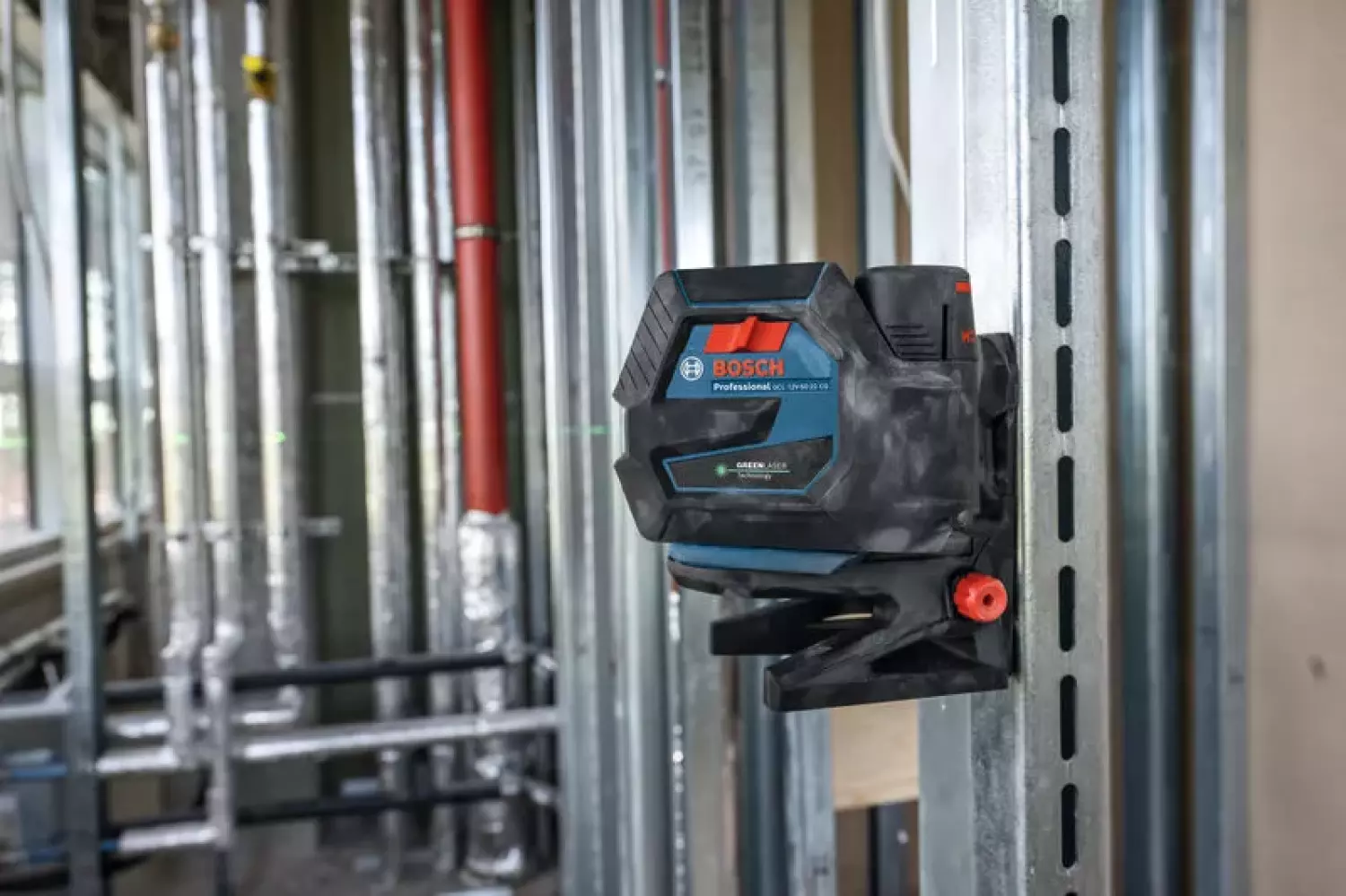 Bosch GCL 12V-50-22 CG 12V accu Niveau-laser croisé dans sac (y compris les batteries)-image
