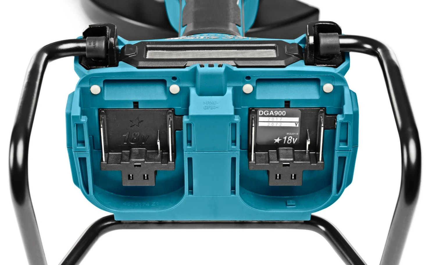 Makita DGA900ZK 36V (2x 18V) Li-Ion accu Haakse slijper body in koffer - 230mm - koolborstelloos-image