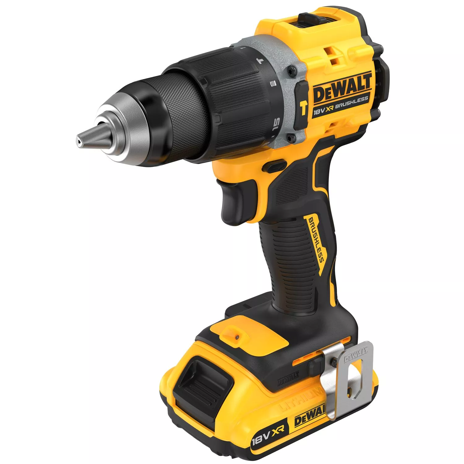 DeWALT DCD799D2T 18V Li-ion accu klopboor-/schroefmachine set (2x 2.0Ah accu) in TSTAK-image