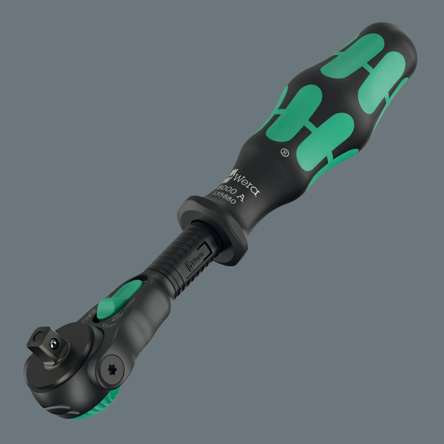 Wera 05135880001 8000 A Black Edition Zyklop Speed Ratel - 1/4" - 152 mm-image