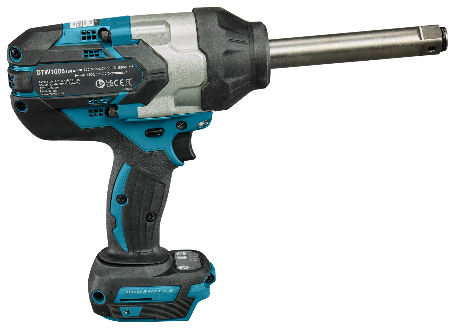 Makita DTW1005Z 18V Li-ion accu slagmoersleutel body - 3/4'' - 1700Nm-image