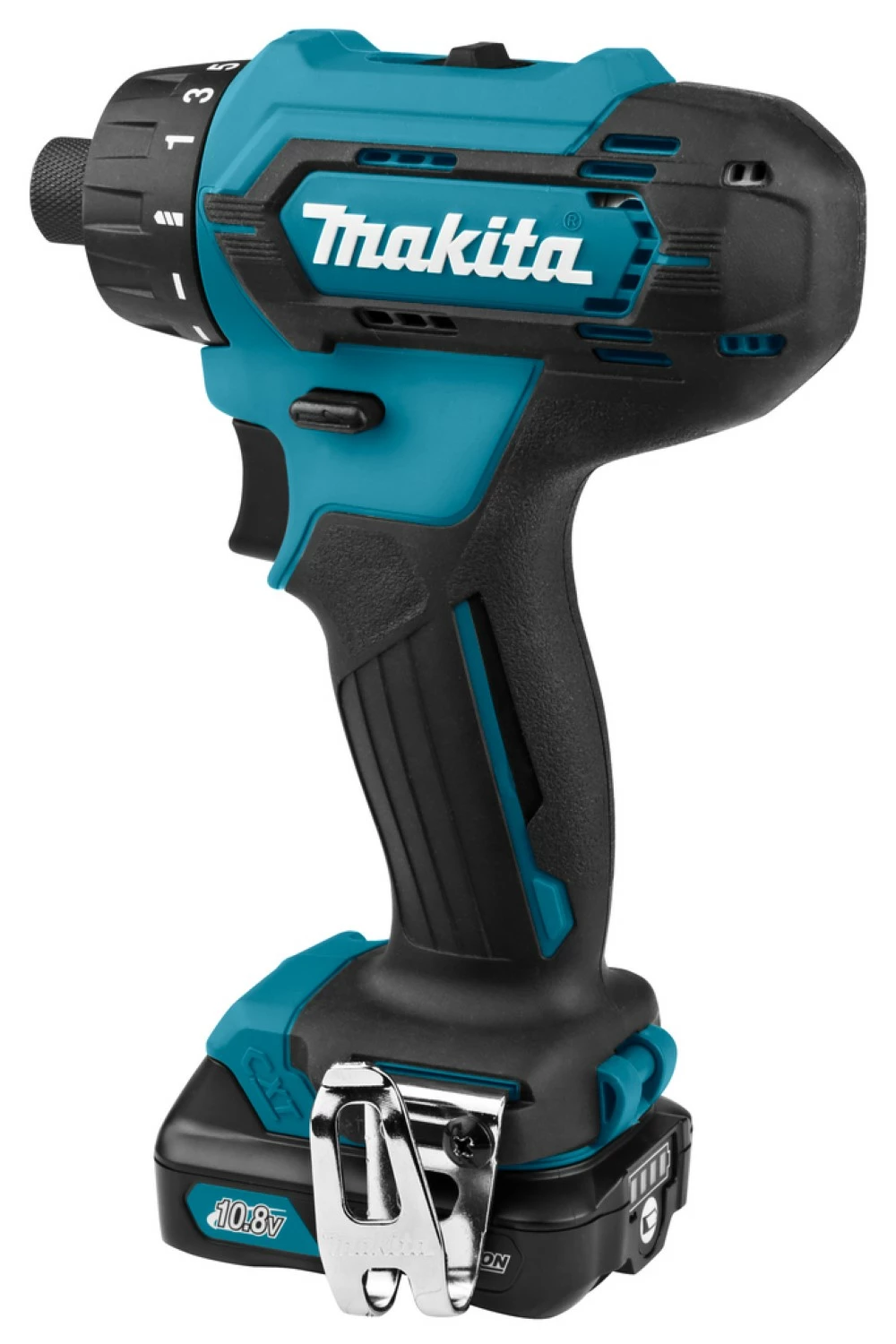 Makita DF033DSAJ 12V Li-Ion accu Max Schroef-/boormachine set (2x 2.0Ah accu) in Mbox-image