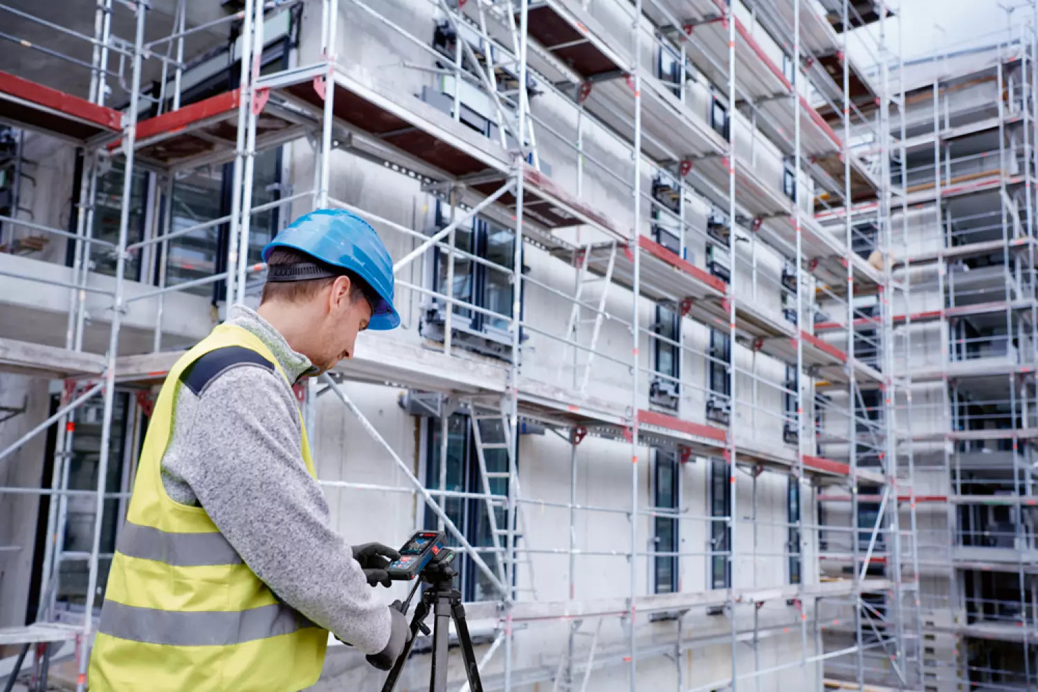 BOSCH GLM 150-27 C METTÈRE LAYON DANS LA BAG - 150M - VERT-image