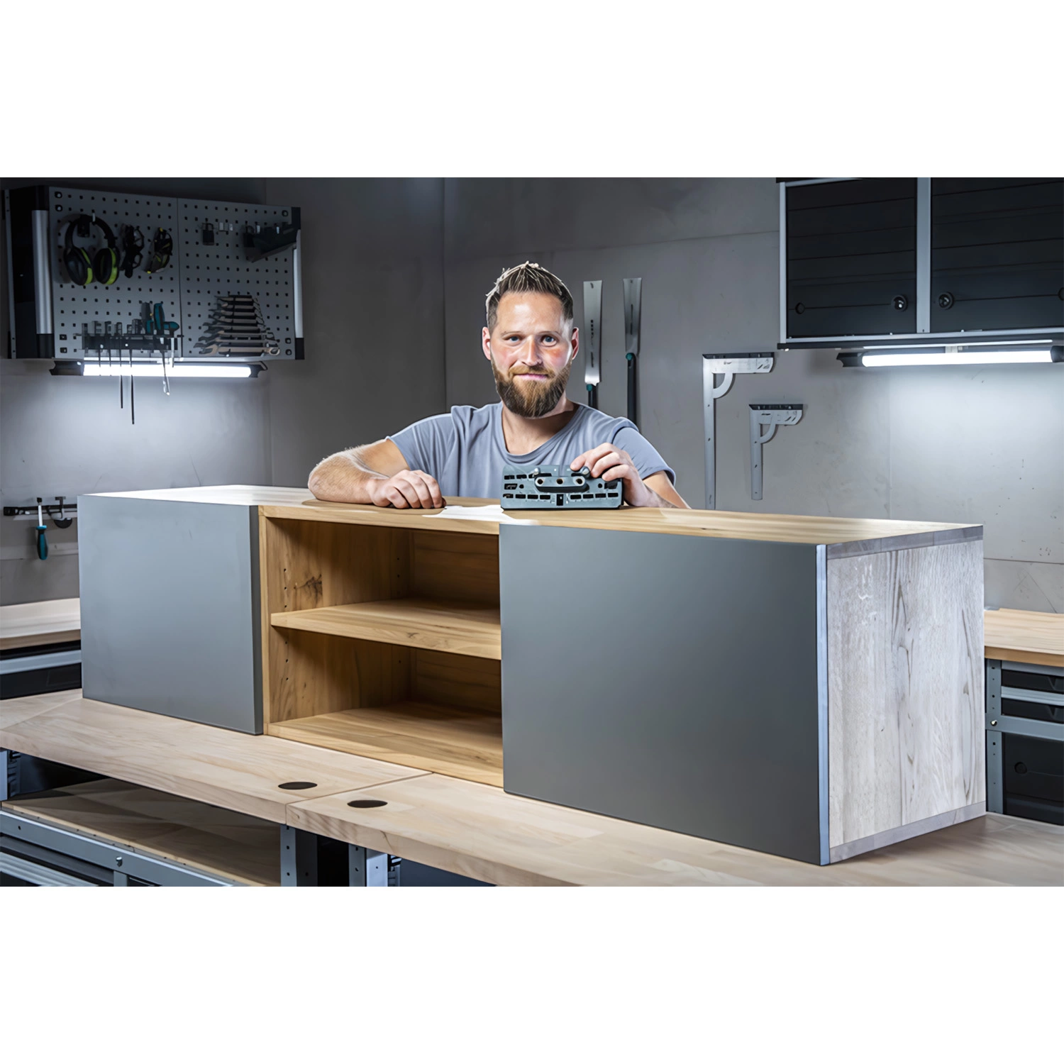 Wolfcraft 4665000 53-delige Meubelverbinding Set voor excenter-meubelverbindingen-image
