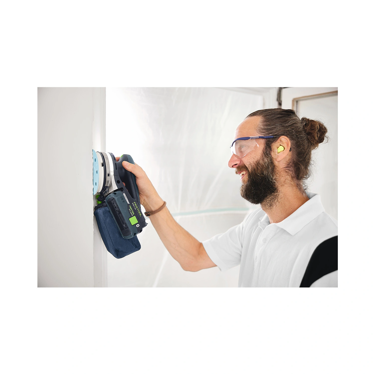 Festool ETSC 2 125-Basic 18V Accu Excenterschuurmachine body in systainer - 125mm