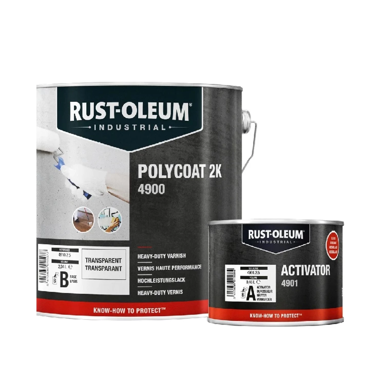 Rust-Oleum Polycoat 2K Heavy Duty vernis mat - 2,5L-image