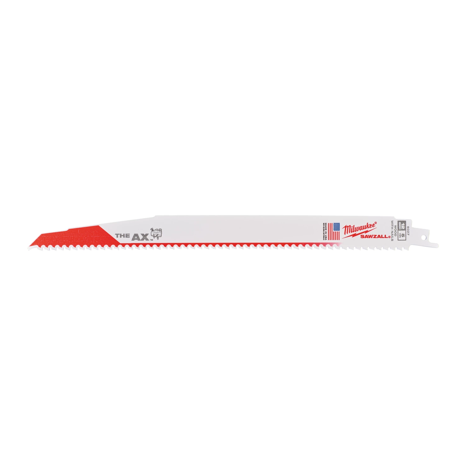 Milwaukee 48475027 Sawzall Reciprozaagblad The AX - 300 x 5TPI - hout - 5st-image