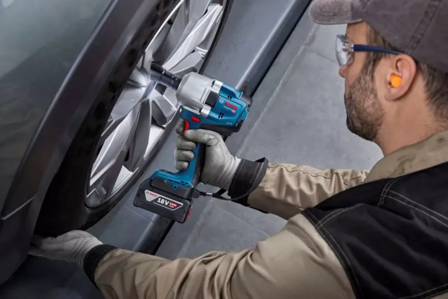 Bosch GDS 18V-780 Batterie 18 V Corps de clé à chocs dans L-boxx - 780 Nm-image