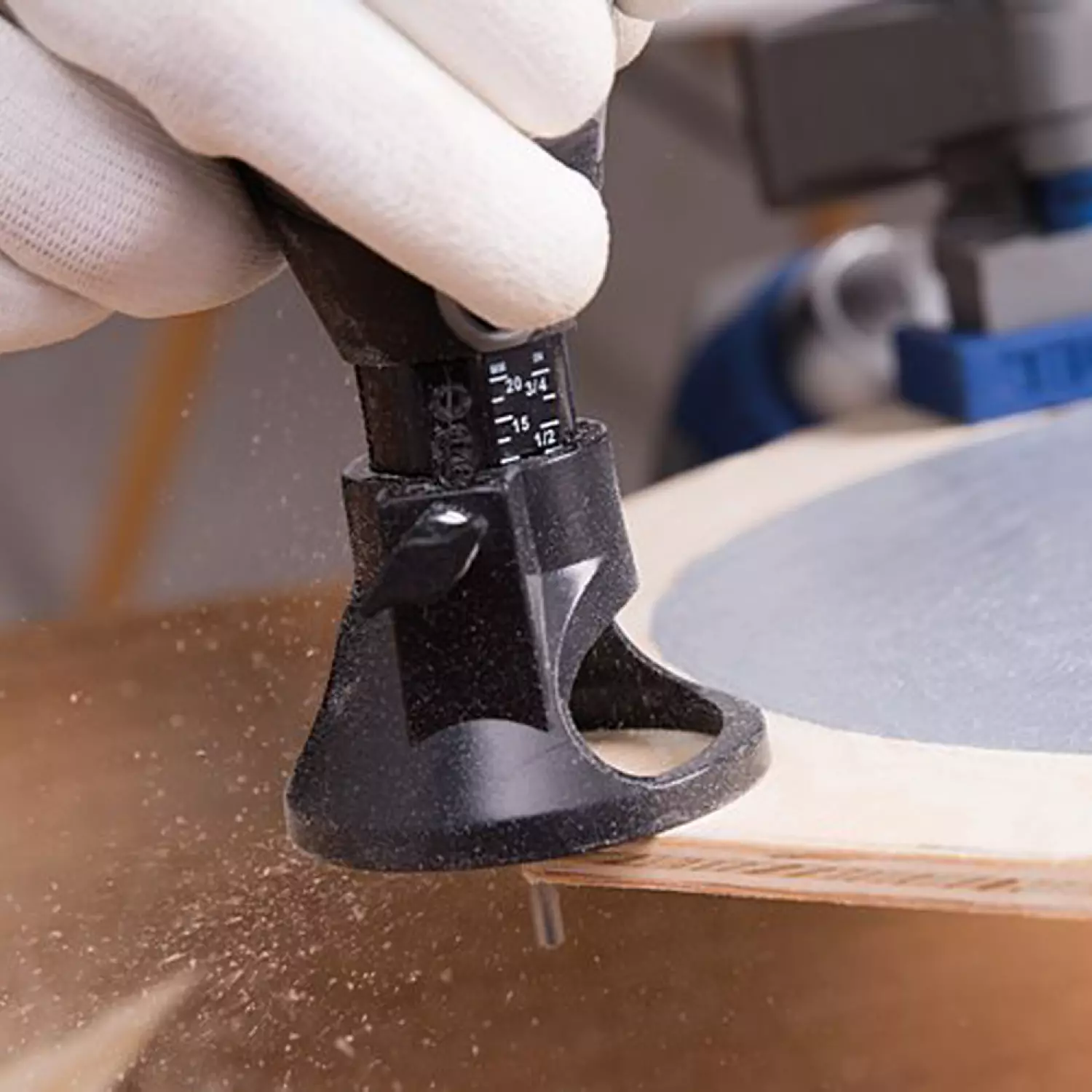 Dremel 565 4-Piece Multifunction Router Set-image