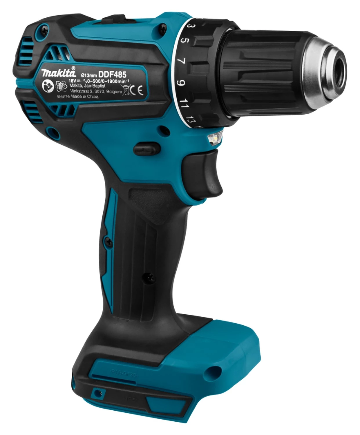 Perceuse visseuse sans-fil Makita DDF485Z - 18V Li-ion - Brushless - 50 Nm - Machine seule-image