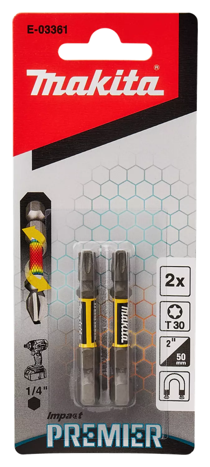 Makita E-03361 Slagschroefbit - T30 x 50mm-image