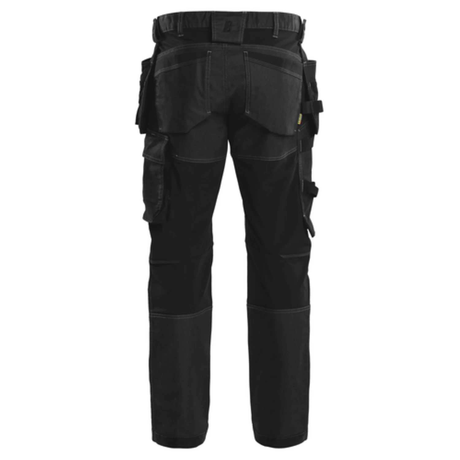 Blåkläder 1750 Pantalon de travail Denim stretch avec poches à outils - noir - taille 56-image