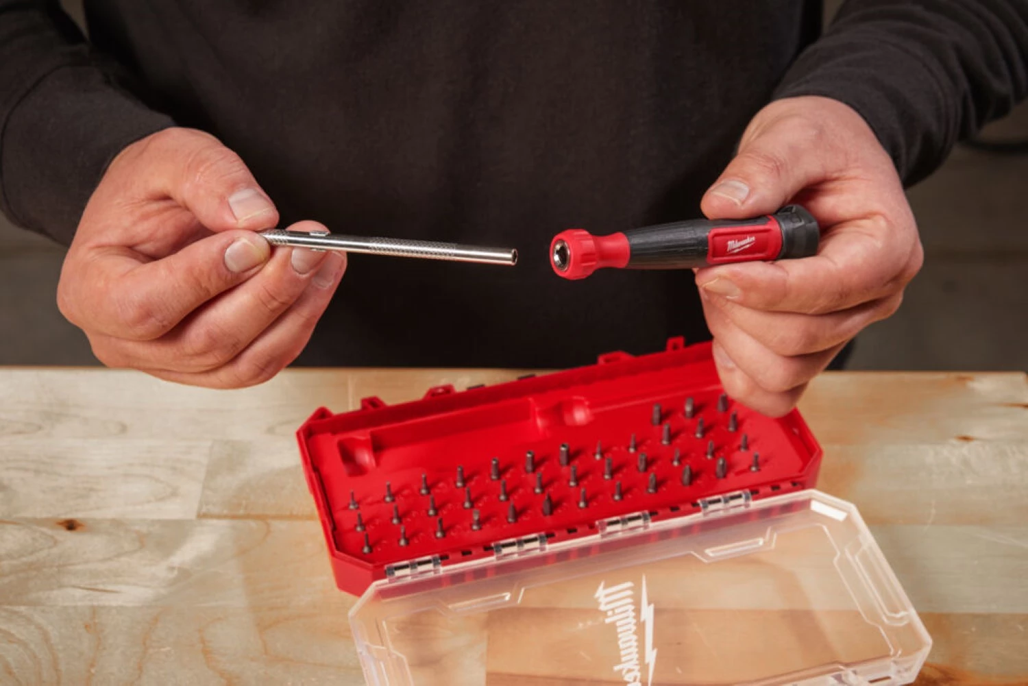 Milwaukee 4932498177 Tournevis - Set de précision multi-embouts 39 en 1 dans PACKOUT-image