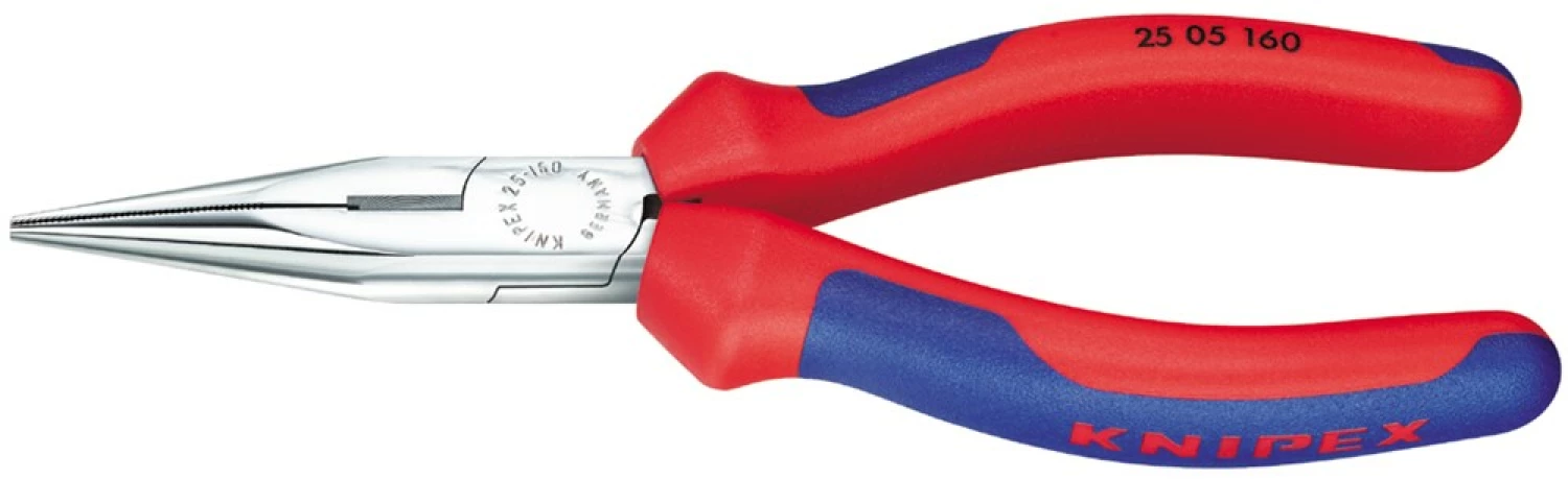 Knipex 25 05 160 - Pince demi-ronde avec tranchant (pince radio)-image