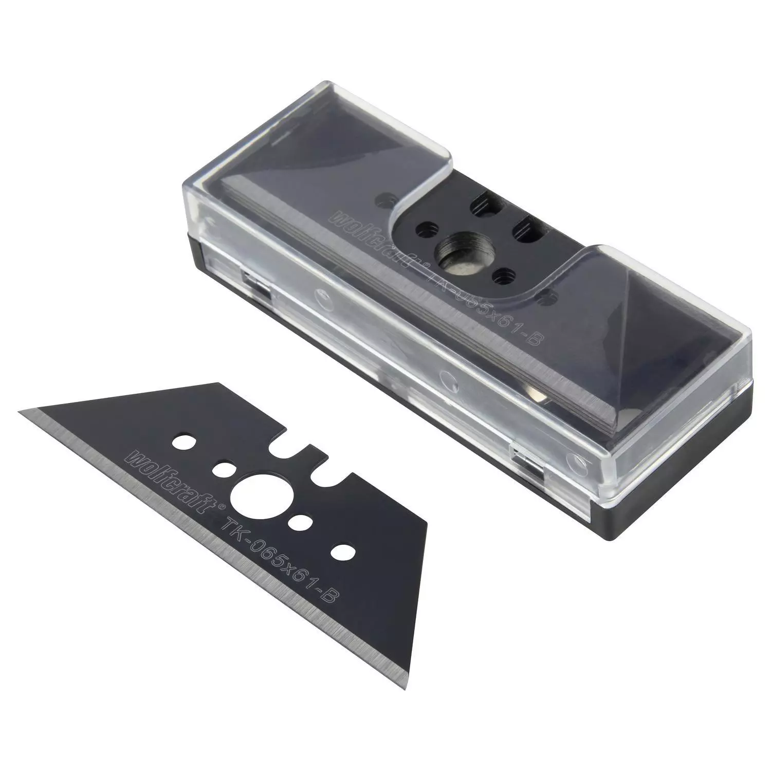 Wolfcraft 4206000 Lames de rechange Trapeze PRO SHARP - 61 x 0,65 mm (5 pièces)-image