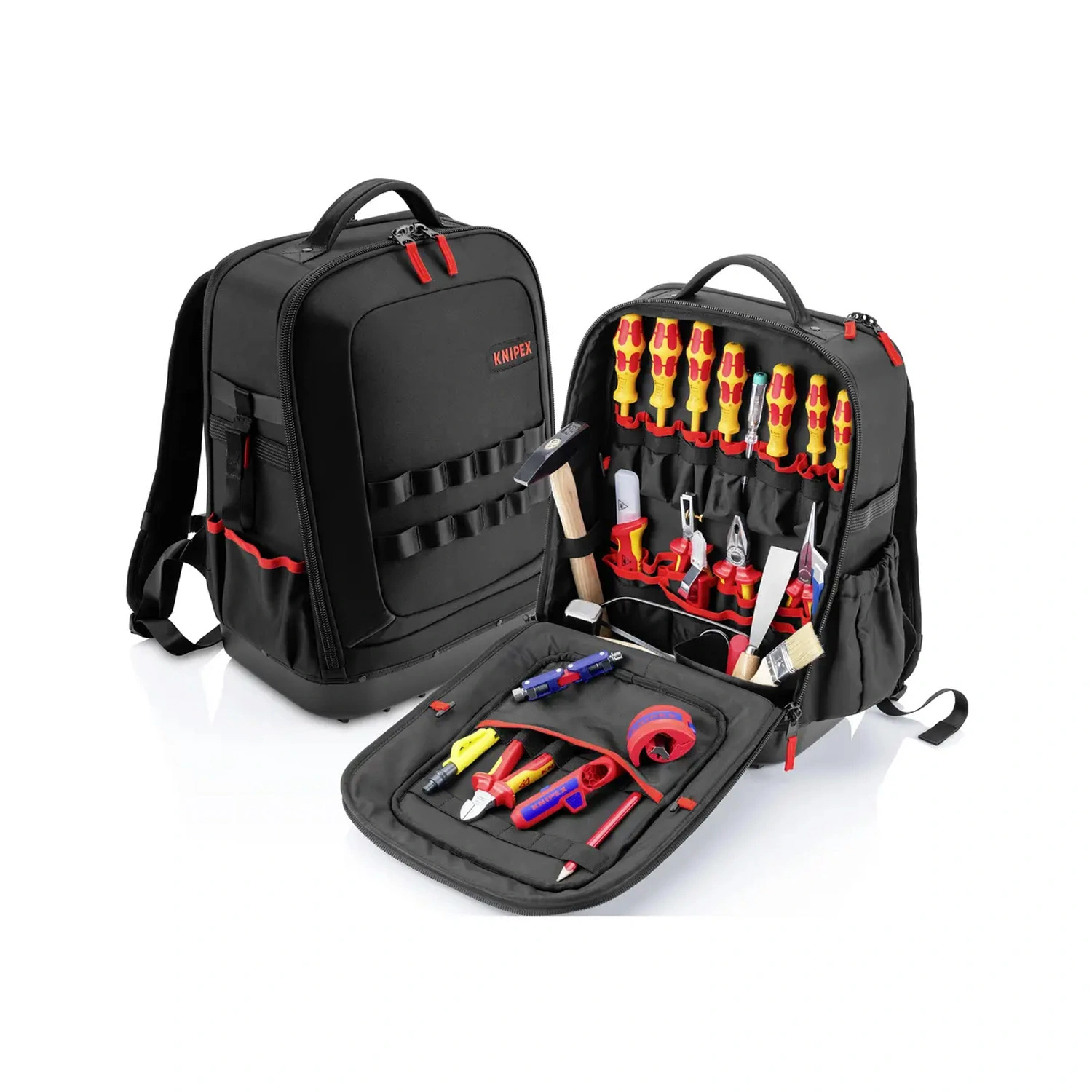 Knipex 00 21 51 HL S Modular X15 Elektro Gereedschapset in rugzak - 27-delig