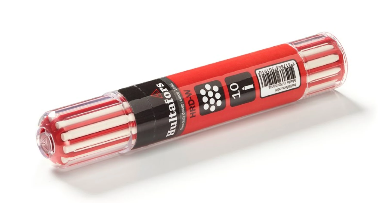 Hultafors HRD-W Recharge crayon (10 pcs) - Blanc-image