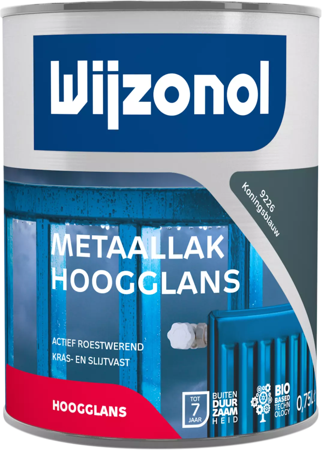 Wijzonol Metaallak Hoogglans - 9226 Koningsblauw - 0,75L-image
